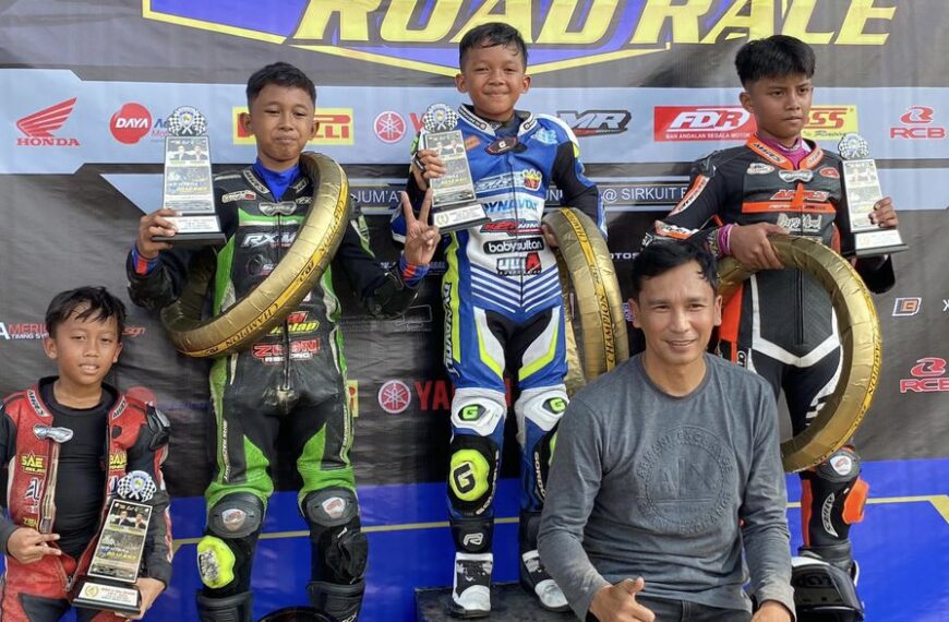 Kejurda Road Race Jabar Seri 1 : Abyan Nino Tampil Menawan Sukses Jadi Jawara Di Kelas Begineer