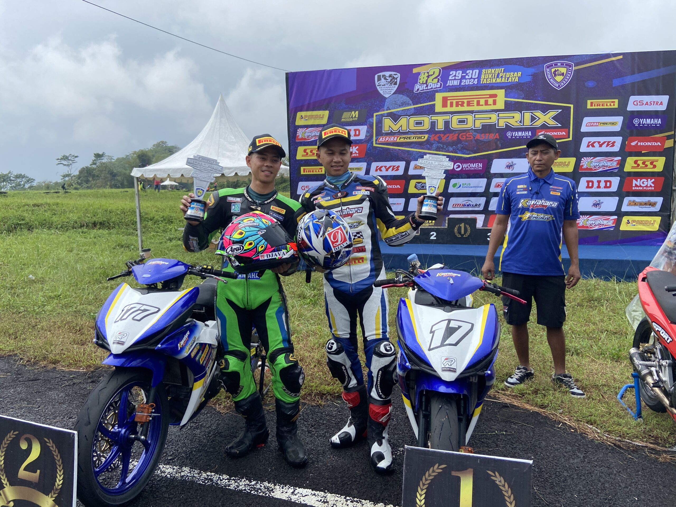 Motoprix Seri 2 Tasikmalaya 2024 : Duo Kawahara…