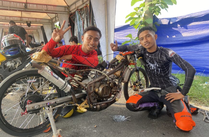 Kejurnas Drag Bike Purbalingga : Duet Wildan Kecil Dan Joko Precil “YSL AMG SANJAYA” Sukses Kuasai Pertarungan Ninja 155 TU