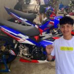 Gaet Dafa Fey Henz Exhaust 27HZ Purwokerto Pastikan Tarung Di LFN HP969 Road Race Championship Surabaya