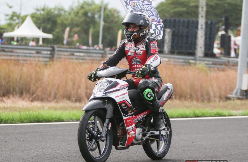 Di Topang Per Kopling Koizumi Bebek 4T 130cc (MP4) Yukido X RH 57 Sukses Jadi Jawara Di LFN HP969 Road Race Championship Seri 1 Surabaya