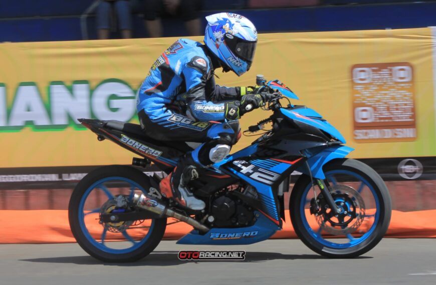 MCR Round 3 Malang : Fajar Sodiq “Bonero Racing Team X BG78” Tercepat Di Kualifikasi Bebek 4T 150cc Novice