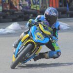 MCR Round 3 Malang : Faisal Sidoel “Pr Paku Alam Eloan Toger By Racetech” Catatkan Waktu Terbaik Kualifikasi Bebek 4T 150cc Open.