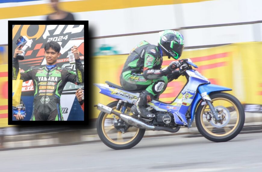 MCR Round 3 Malang : Akbar Abud “Police Enjoy246 H2O Kawahara” Rajai Pertarungan Bebek 2T 125cc Novice