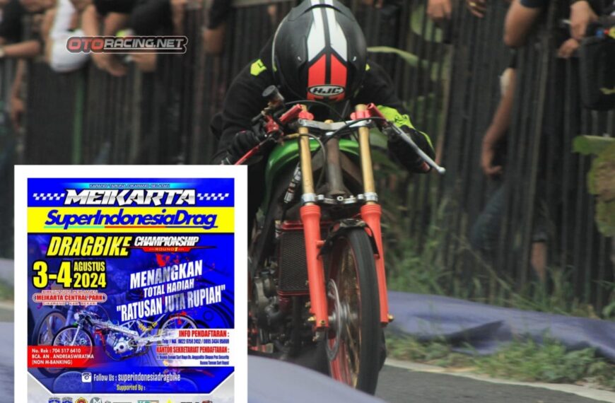 Super Indonesia DragBike (SID) Seri 1 2024 : Siap Manjakan Peserta Di Kelas Ninja 148cc Std Dengan Hadiah 10Jt