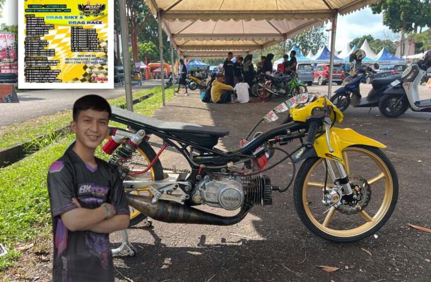 DJ Itskey Project X Sumber Laut Turunkan Bebek 2T 120 Tune Up Drag Bike The Street Racing Of Kepri