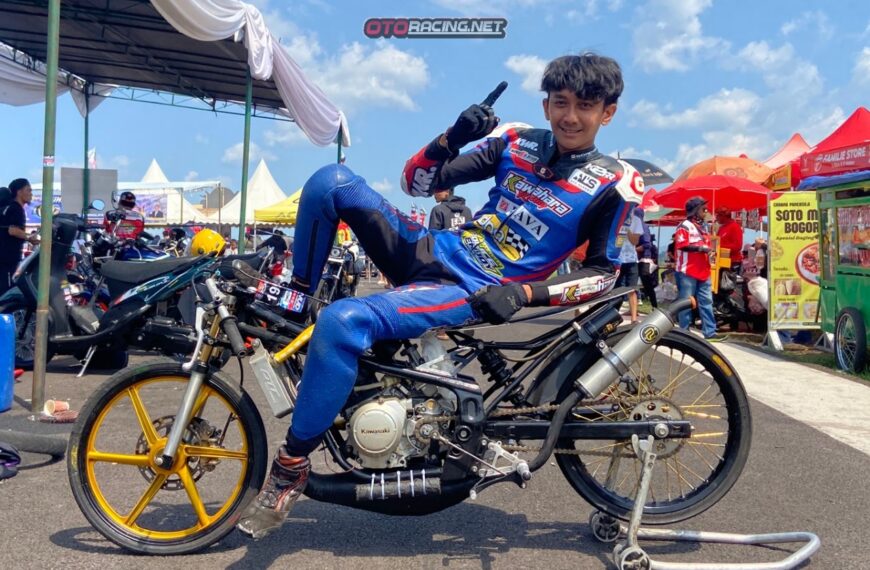 MR Pulley Drag Bike Seri 1, Tasikmalaya: Asep Robot Catatkan Waktu Tercepat Di Final Ninja 155 TU