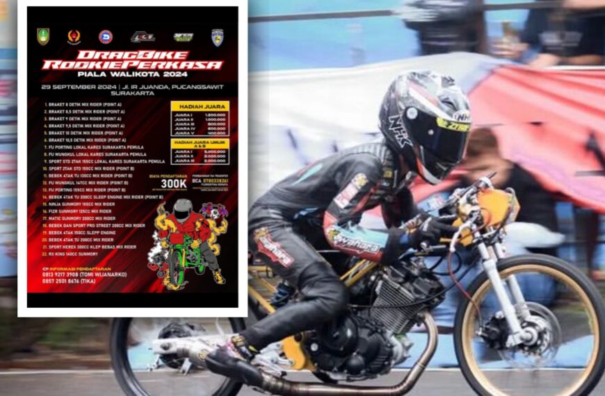 Golden Boy Drag Bike Rookie Perkasa Walikota Surakarta, Siap Tayang Akhir Pekan Ini!!