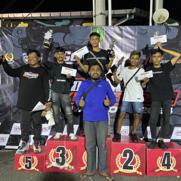 Hasil Juara GoldenBoy Drag Bike Rookie Piala Walikota Solo 2024