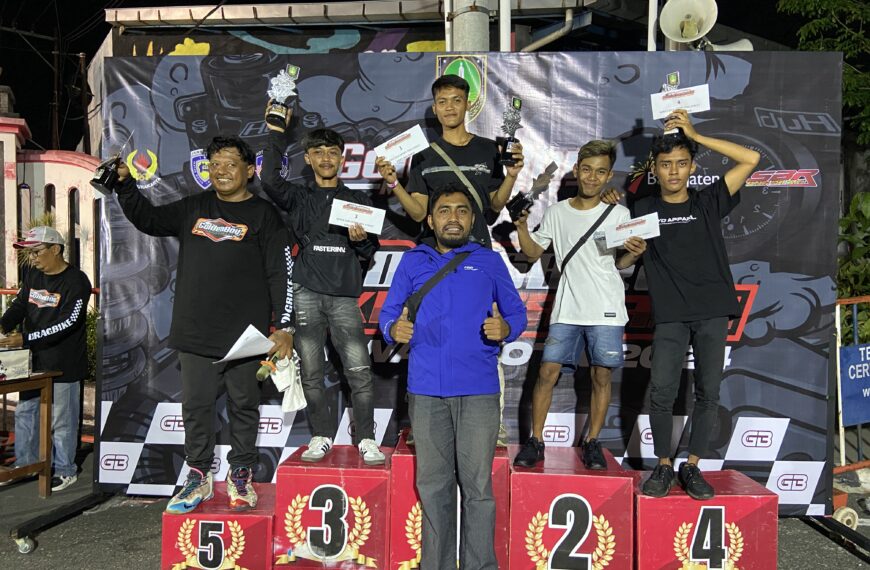 Hasil Juara GoldenBoy Drag Bike Rookie Piala Walikota Solo 2024