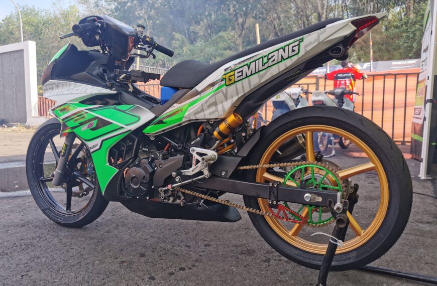 Ari V-Renz Ungkap Fakta Menarik Tentang Gir Donta Part Yang Di Aplikasikan Di Motor Road Race Tim Gemilang