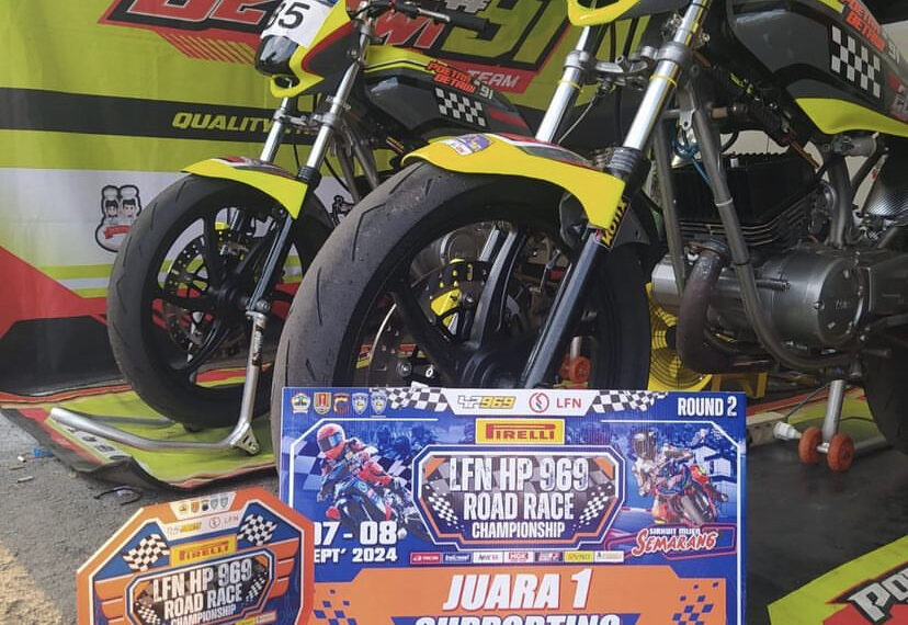 LFN HP969 ROAD RACE SERI 2 SEMARANG : RX KING STD BOBOK “POETRA BETAWI 91 TOTAL RT” JAGA TRADISI PODIUM JUARA!