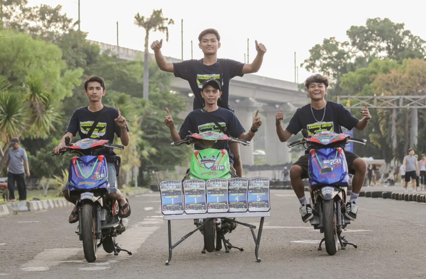 West Java Road Race Seri 3 Cimahi 2024 : Fokus Di Kelas Matic Corner Sawargi Motor Soreang Sukses Borong Podium!