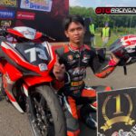 Akbar Abud Semakin Kokoh Di Puncak Klasemen Novice, Setelah Menangi Race 1 Motoprix Round 3 Semarang.