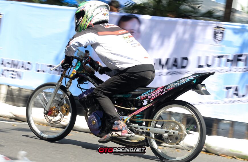 Hasil Juara Piala Kapiten Drag Bike Rookie 2024 Klaten