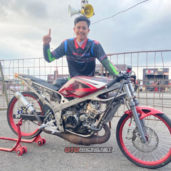 Tiga Hari Jadi, Ninja 155cc Std No Limit Langsung Juara di Black Drag Bike Wonosari 2024