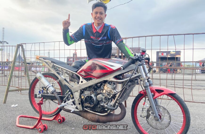 Tiga Hari Jadi, Ninja 155cc Std No Limit Langsung Juara di Black Drag Bike Wonosari 2024