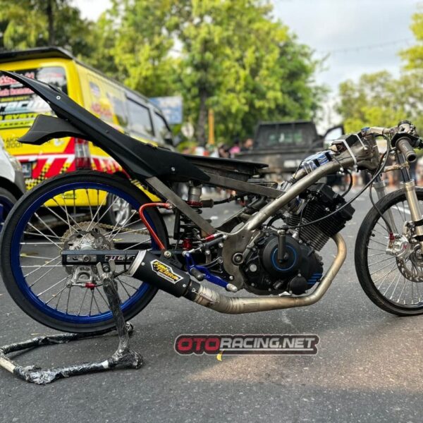 Joss!! Perdana Tampil Fu Wungkul “23 Gank GRG Racing” Double Winner di Kapiten Drag Bike Klaten 2024