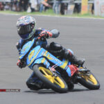 Ilham Elsan FT PR Paku Alam Eloan Toger Sukses Raih Podium Bebek 2Tak 125 Std, Final LFN HP969 Road Race Surabaya