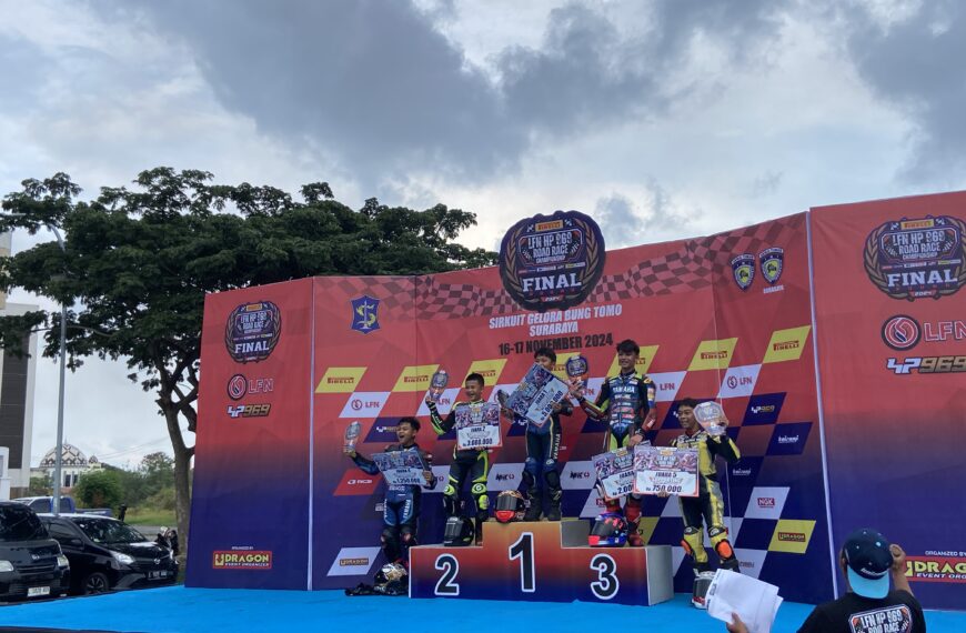 Berikut Hasil Kualifikasi Final LFN HP969 RoadRace Champhionship 2024 Surabaya