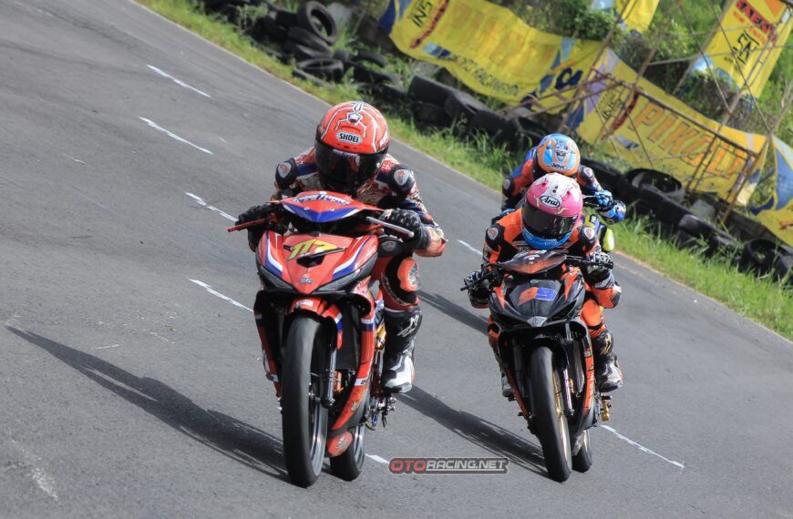 Final Motoprix Tasikmalaya : Fallah Acil Tampil Gemilang Di Hadapan Pendukungnya Raih Podium Dua Race 2 Novice