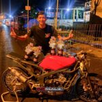 Renaldi Vanson Is Back!! Sikat Podium Satu di Tiga Kelas Ninja 155cc Std Dragbike KSGN Banjarnegara