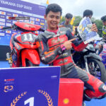 Final YCR Semarang: Fallah Acil “HSR Sampit” Jawara Bebek 4Tak 130cc Novice