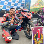 Final MCR 2024 Surabaya : Tampil Cantik Alfi Huzni Redam Tekanan Aldiaz Aqsal, Jawara Bebek 4Tak 150cc Open Race 1