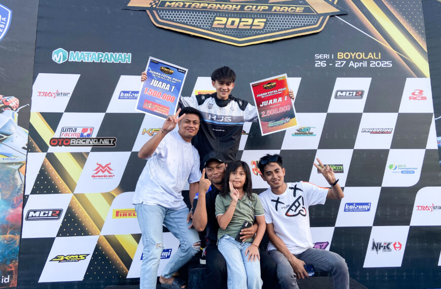 Sukses Raih Juara Umum 2Tak ‘Youngstar HJS’ Persiapkan MP 1 By Racetech Dan 5Tp by V-Renz di MCR Seri Ke 2