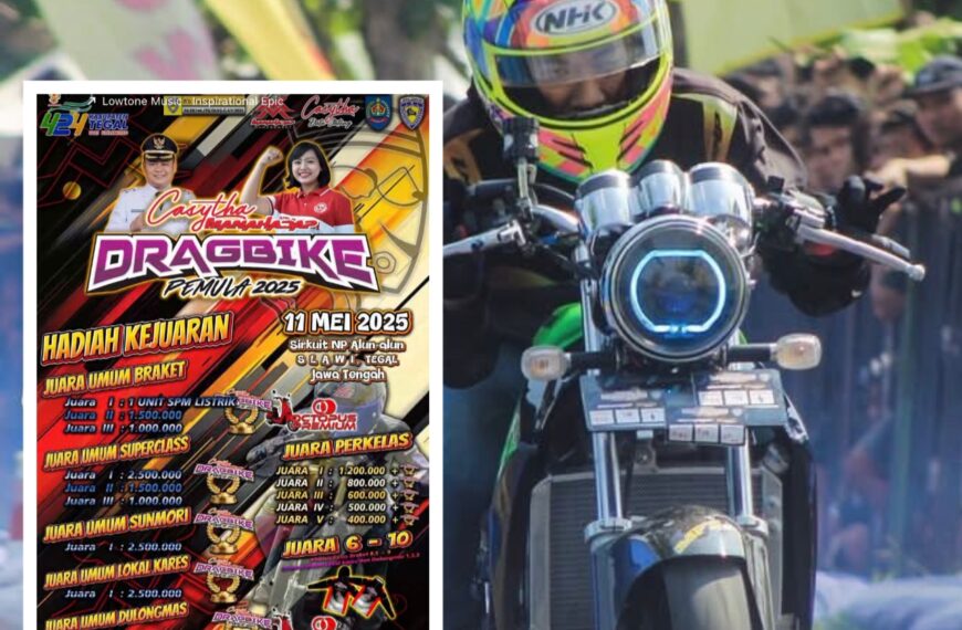 Lima Kategori Juara Umum Siap Digelontorkan di Drag Bike Casytamanahadap Slawi Akhir Pekan Ini!