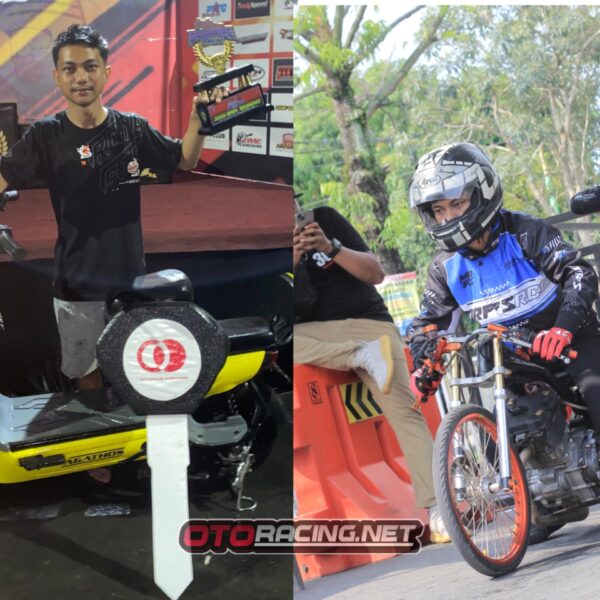 On Fire! Gilang Delima Kembali Raih Juara Umum di Drag Bike Slawi, Sudah Tiga Kali Di Tahun 2025!!