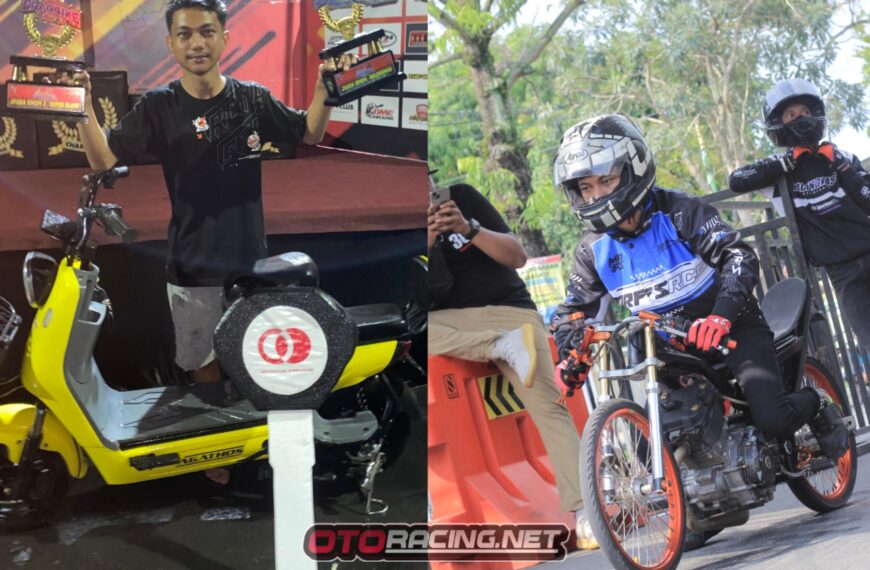 On Fire! Gilang Delima Kembali Raih Juara Umum di Drag Bike Slawi, Sudah Tiga Kali Di Tahun 2025!!