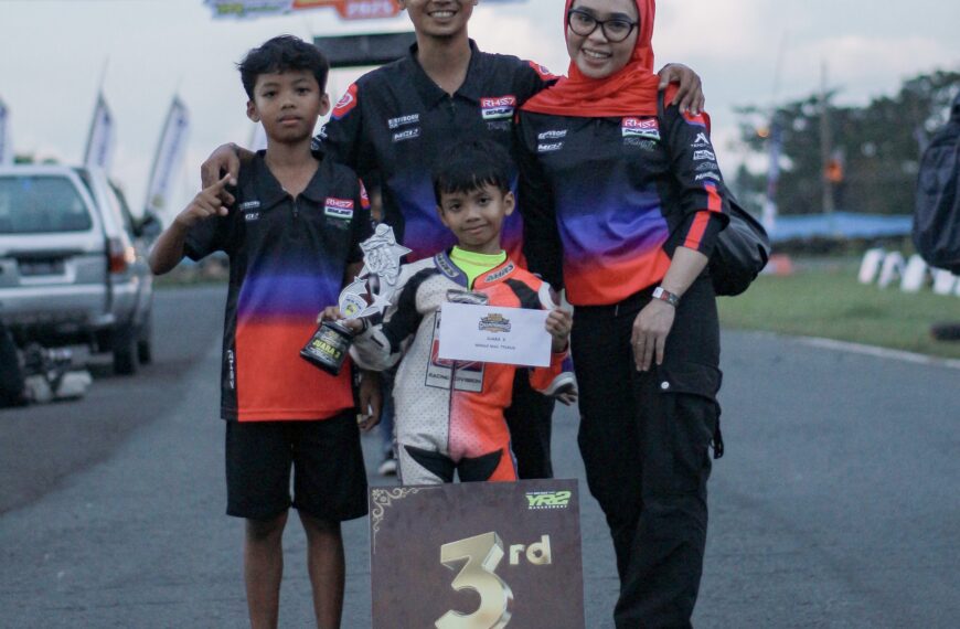 Tolak Miskin Mini Race Boyolali 2025: Kondisi Kurang Fit, Bilal Tampil Maksimal dan Raih Podium di Kelas Mini GP Usia 7 Tahun