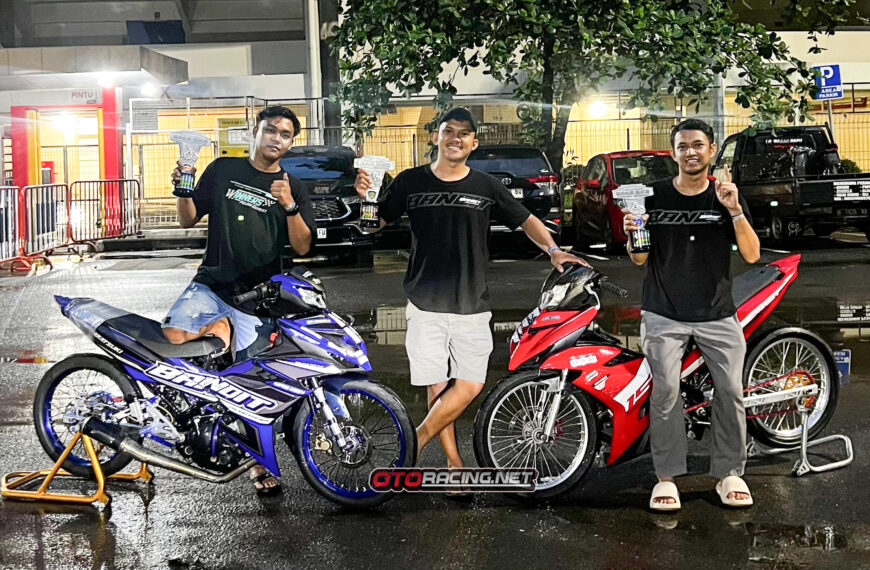 Kejurnas Drag Bike Solo: MX King Prostreet Bandit Dewa Blasting Kembali Borong Podium!