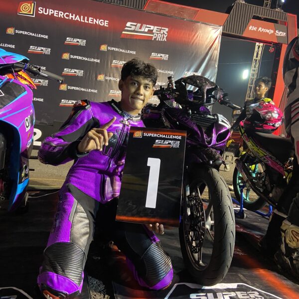 Pacu Jupiter Z1 Sendirian! M. Syauqi Sukses Raih Podium Terbaik di Kelas Bebek 4Tak 130cc Novice Super Prix Seri 1 Semarang