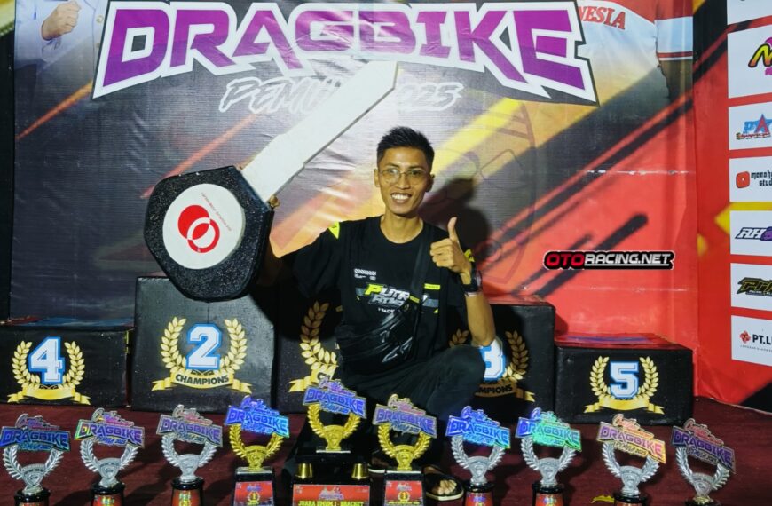 Abdul Fatah, Owner ‘Racing Fast Pemalang’, Sukses Raih Juara Umum Bracket Dragbike Slawi 2025