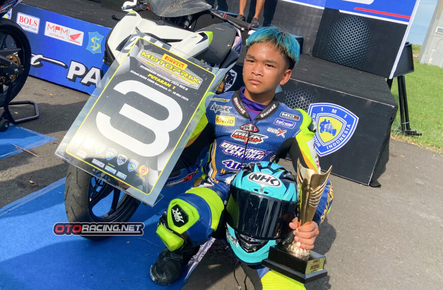 Farrel Putra Zaidane Raih Podium di Kejurnas MP Seri 1 2025 Surabaya, Bukti Potensi Makin Menyala!