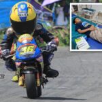Meski Sempat Di Rawat Rafandra Tetap Raih Podium di Pertarungan Mini GP “Tolak Miskin Mini Race” Boyolali 2025, Semangat Luar Biasa!