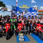 Joss! Bebek 4Tak 130cc HJS Youngstar Dominasi, Tiga Pembalap Sukses Raih Podium di Motoprix Seri 1 Surabaya