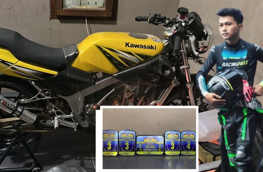 SID Seri 1 Cikarang: Ninja 150cc Sunmoory Liontex Cikaro 48 Tak Pernah Absen Podium Hingga Sukses Hantar Gilang Delima Raih Juara Umum Ke 2