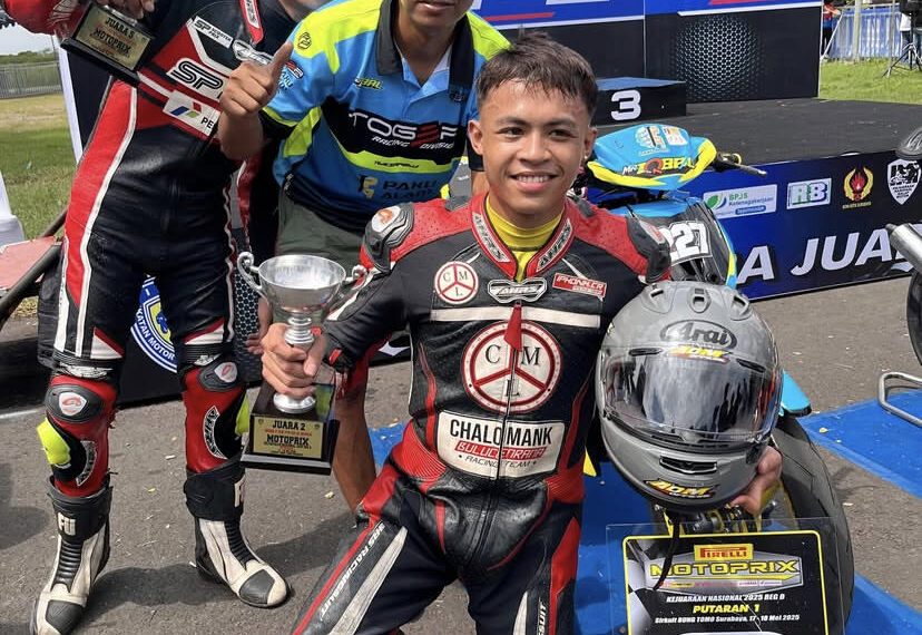 Uji Coba Pembalap di Motoprix Seri 1 Surabaya, PR Paku Alam Eloan Toger Sukses Jaga Tradisi Podium