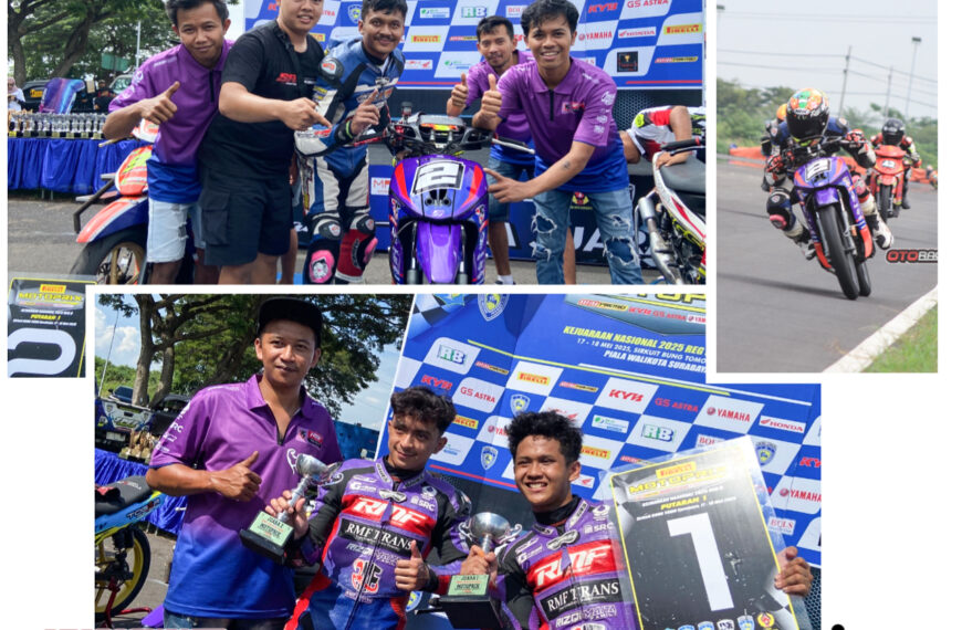 Bebek 2Tak 116cc dan 125cc Racikan SRC Reborn Pacitan ‘RMF Trans’ Dominasi Podium di Motoprix Surabaya Seri 1