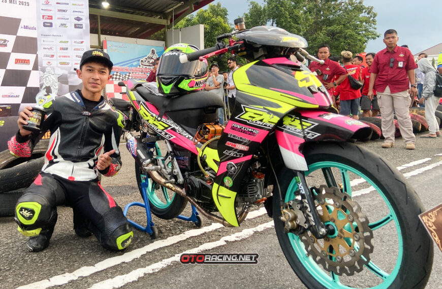 Risetan Anyar Bebek 4Tak 130cc (ExMP2) Racikan Ea’s Jawara di Mini Race Championship Lewat Agfa Danindra