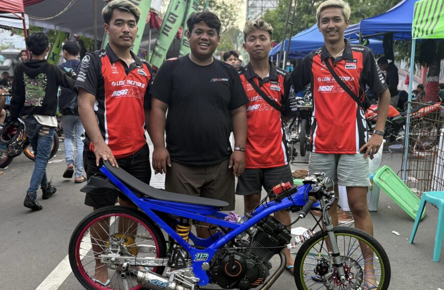 FU Porting 155cc Racikan RH Family Godean Gank Sukses Sikat Podium 1 dan 2 di Dragbike Purwodadi