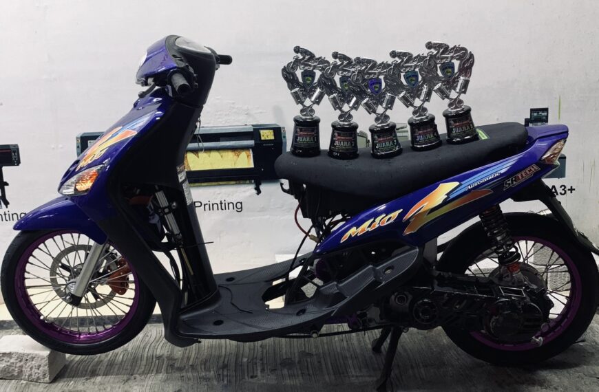 Matic Sunmoory 200cc Menara Indah Group SR Tech Raih Best Time 7,8 Detik dan Borong Podium di Bhayangkara Dragbike Purwodadi