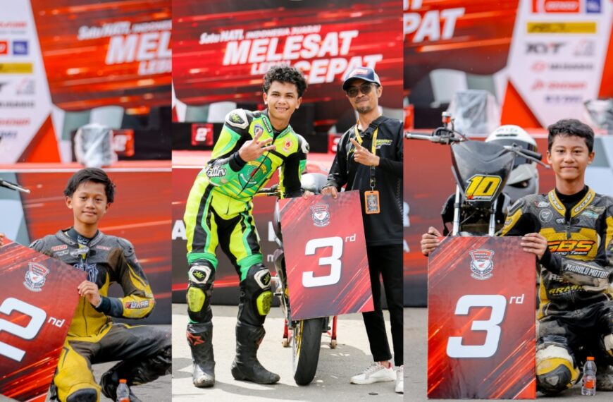 Tiga Pembalap XPDC GBS Racing Team Sukses Raih Podium di HDC Samarinda 2025