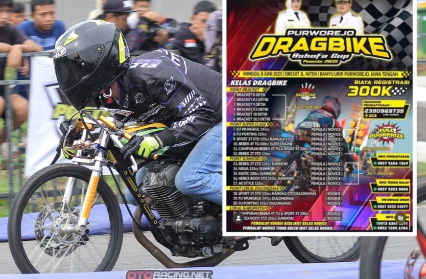 Purworejo DragBike Rookie Ashofa Cup 2025: Ajang Pembibitan Pembalap Drag Pemula di Jawa Tengah Siap di Helat Akhir Pekan Ini