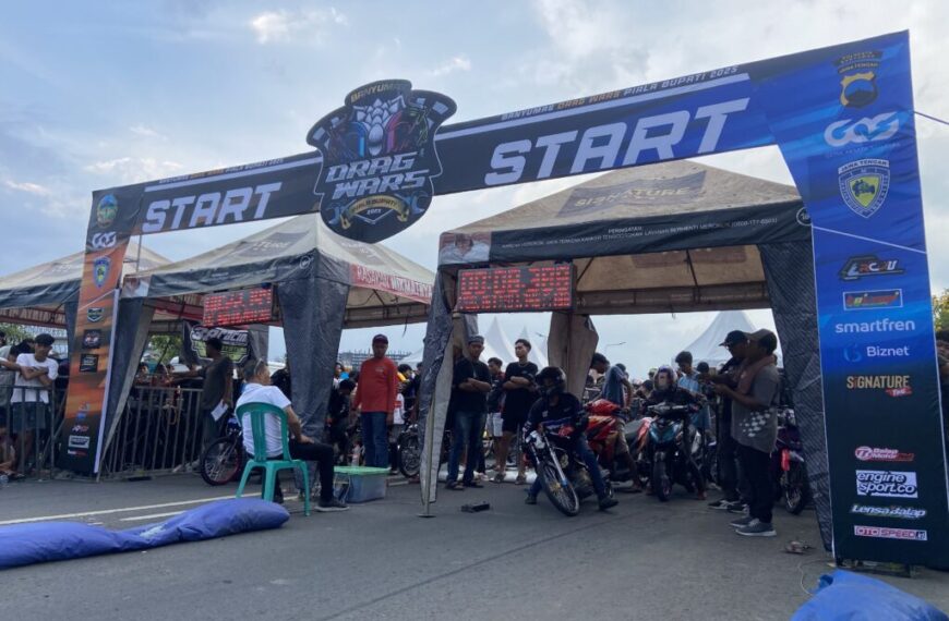 Drag Wars Piala Bupati Banyumas Sukses Digelar, 800 Starter Ambil Bagian