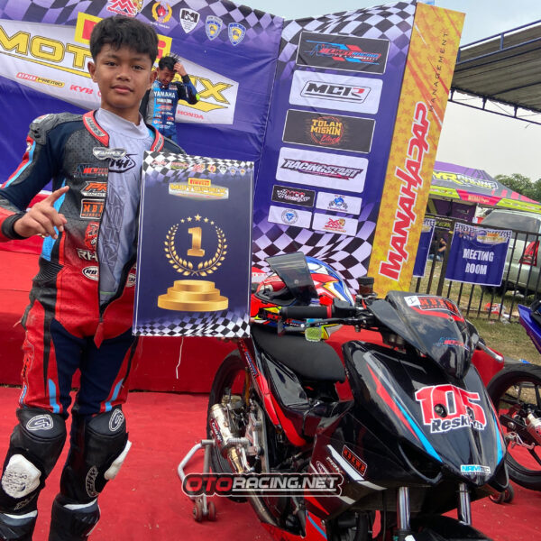 Tarung Ketat! Resky YH No Limit Racing Team Jawara Race 2 Rookie Motoprix Seri 2 Boyolali