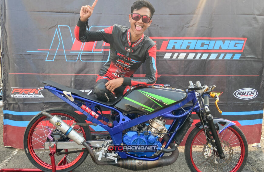SID Round 2: Fokus Reaction Time, Deni Deblonk ‘No Limit Racing Team’ Menangi Pertarungan Ninja 155cc Std Open
